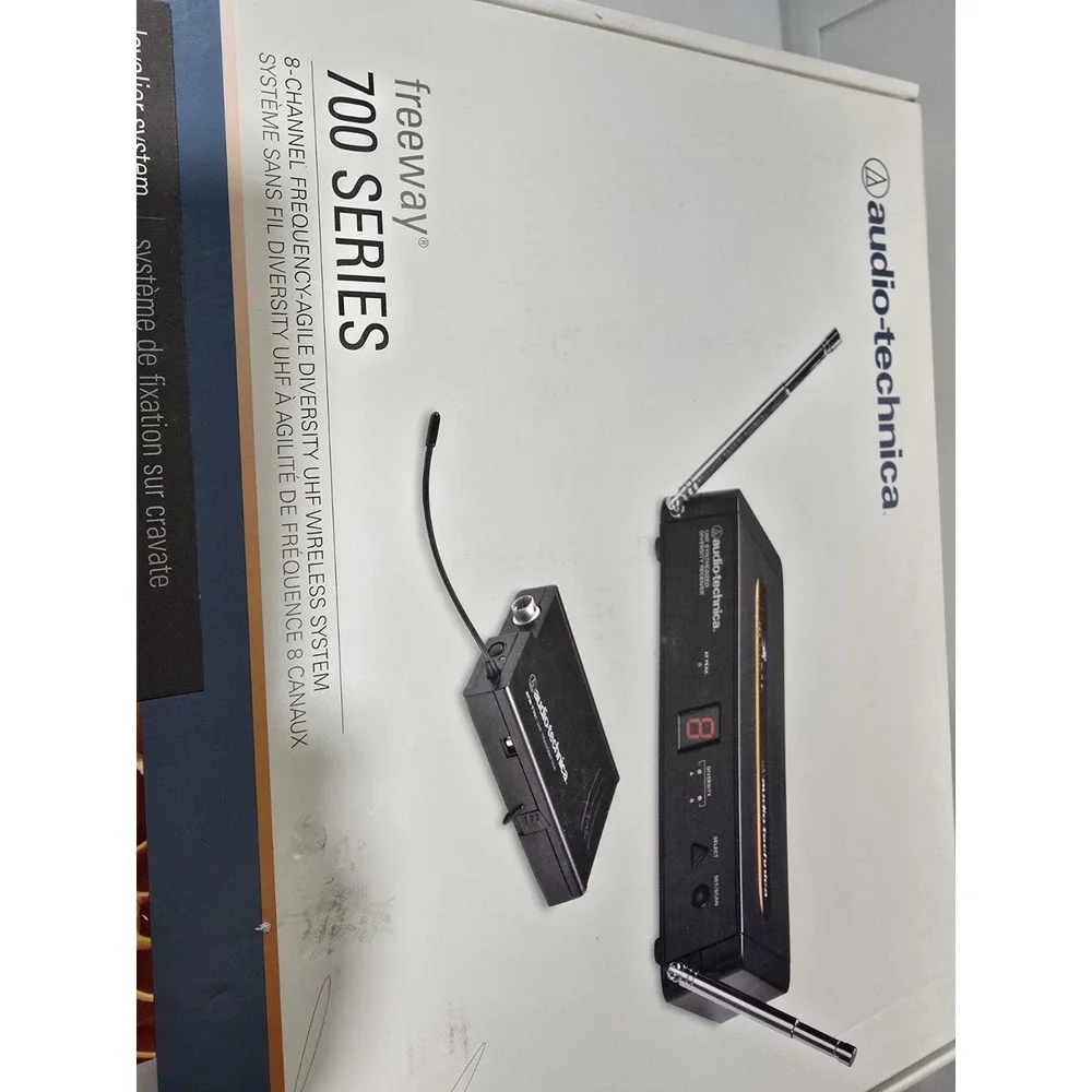 Audio-Technica Freeway 700 8-channel UHF Wireless Lavalier Microphone.